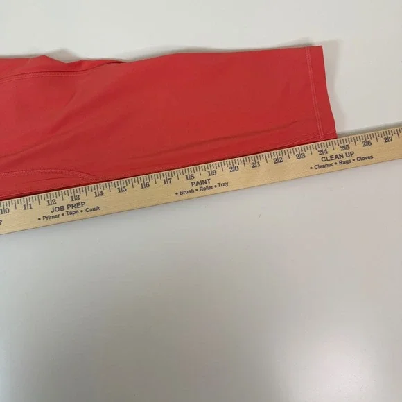 Lululemon Align High Rise Pocket Leggings Coral/Orange Size 10 Like New Active - Picture 10 of 10